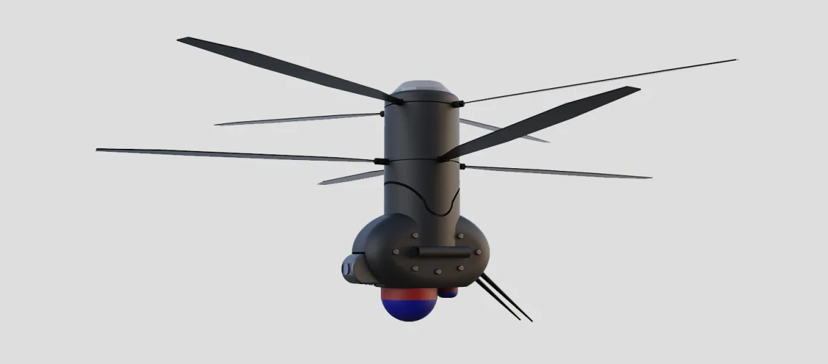 HUNTER HAND LAUNCHED DRONE - ROTARY