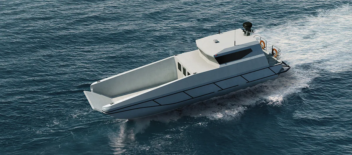 160 Sea Trooper - Naval Cargo Vessel