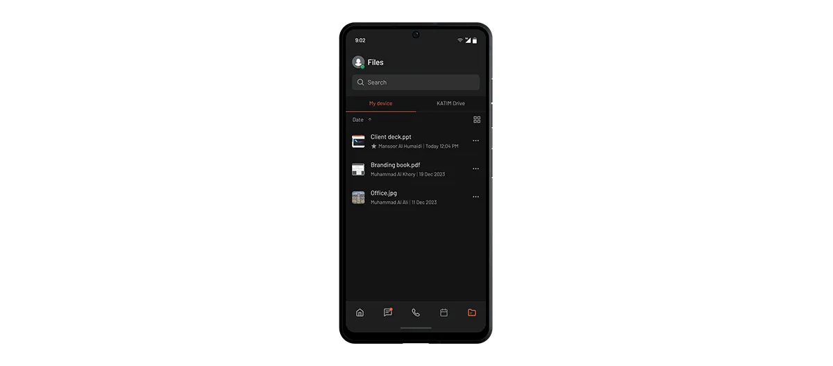 KATIM X4D Secure Content Storage and Sharing App