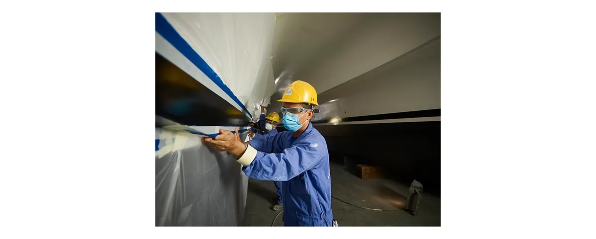 BLASTING, PAINTING AND HULL TREATMENT