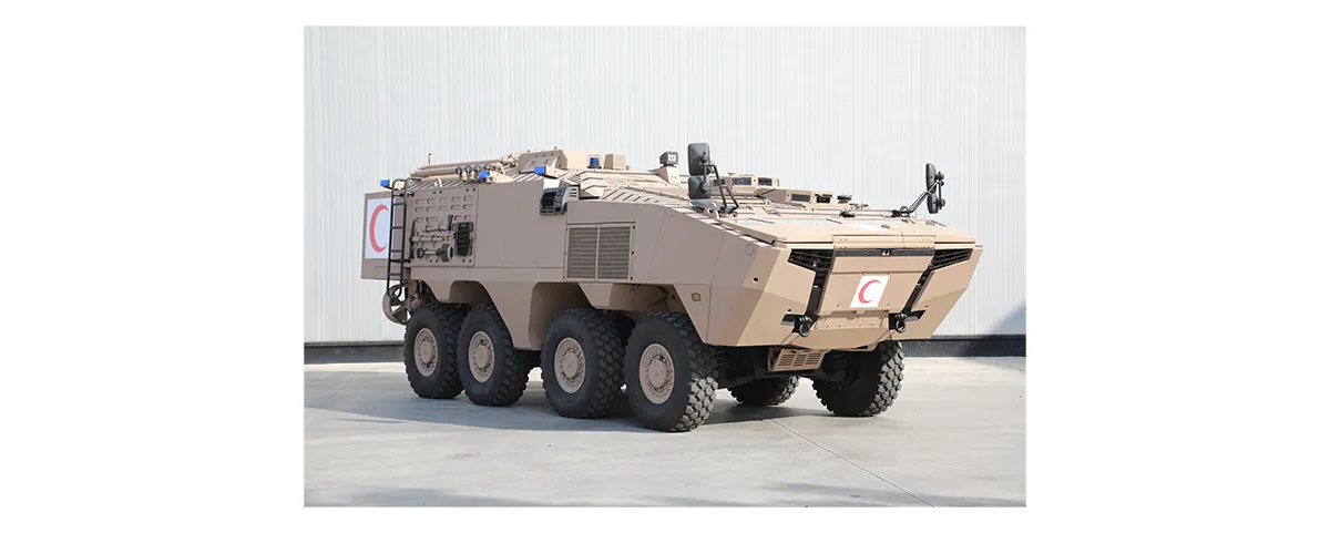 RABDAN 8x8 AMBULANCE VEHICLE